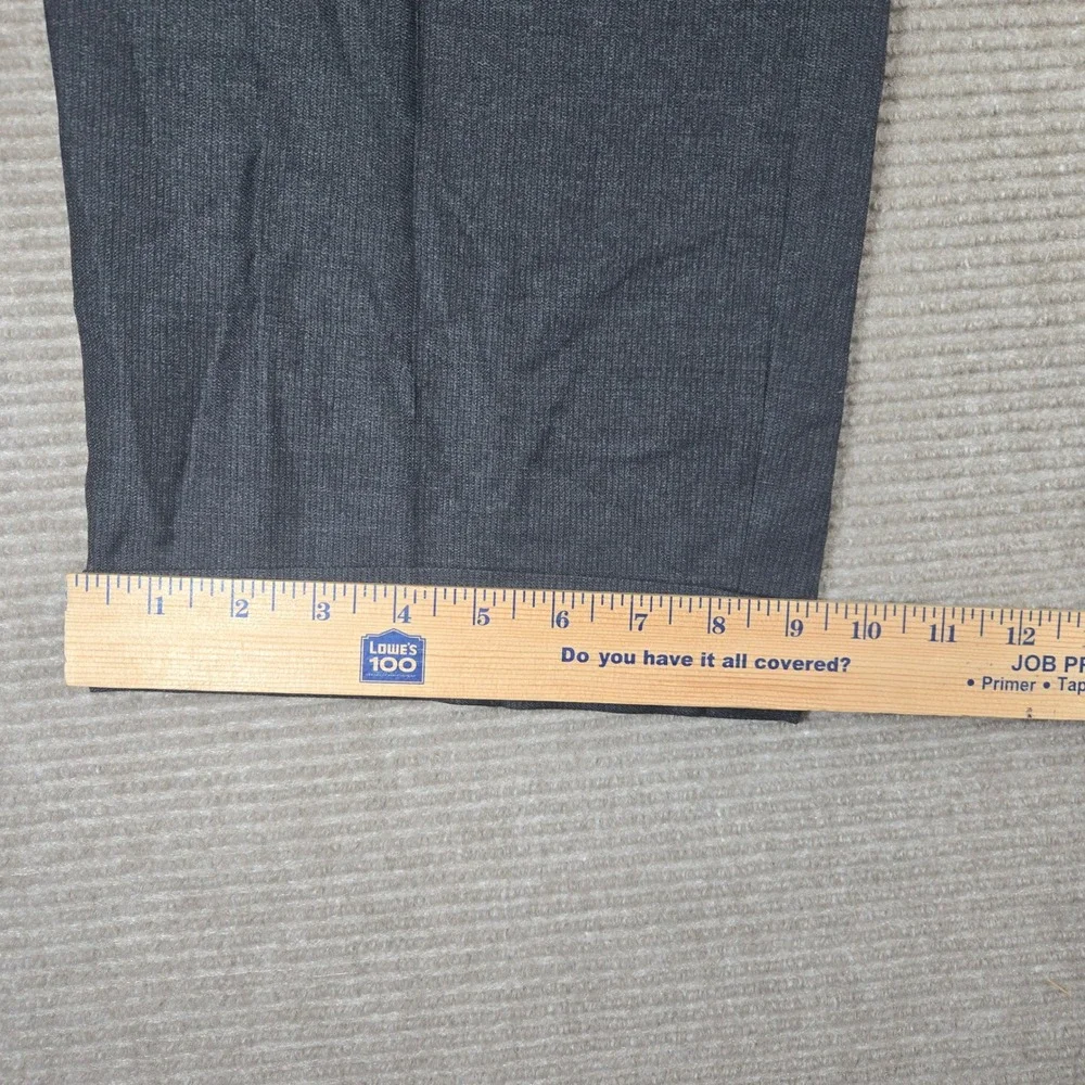 Hickey Freeman 44R Charcoal‎ Grey Micro-Pattern 100% Wool Boardroom 2-Piece Suit